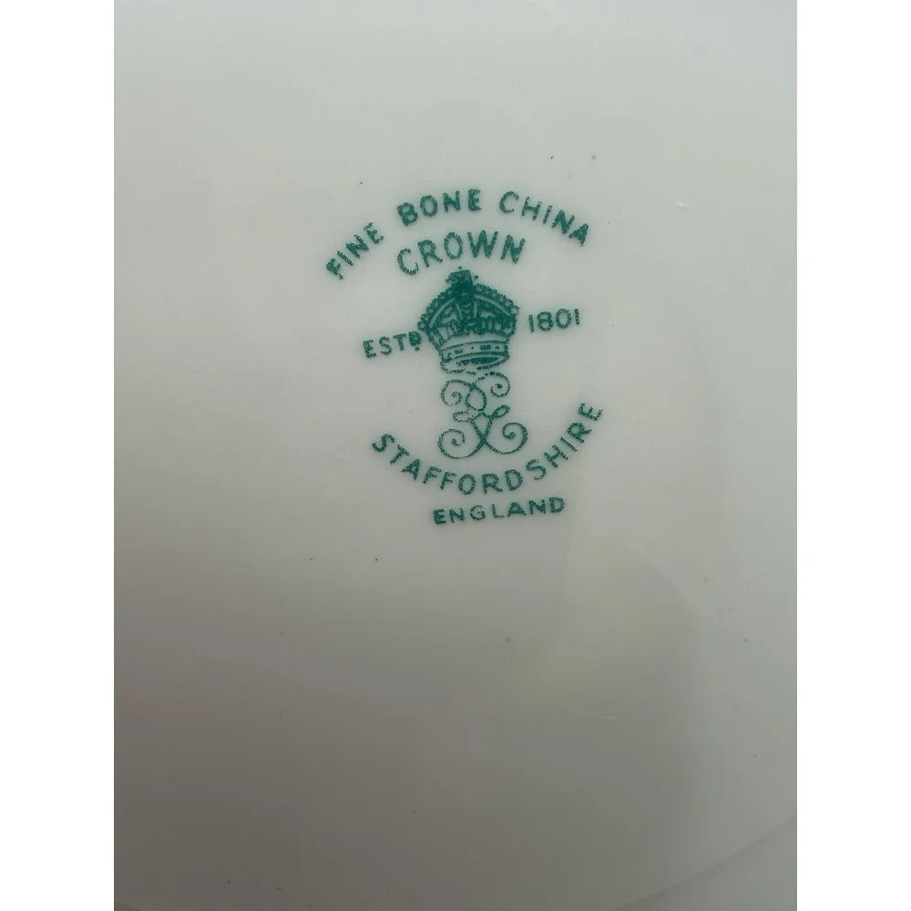 Crown Staffordshire bone china
